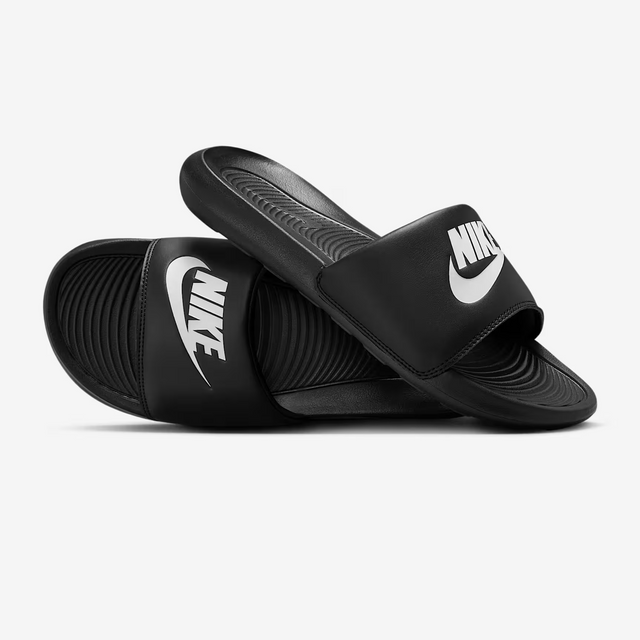 Nike Victori Logo Sliders - Black