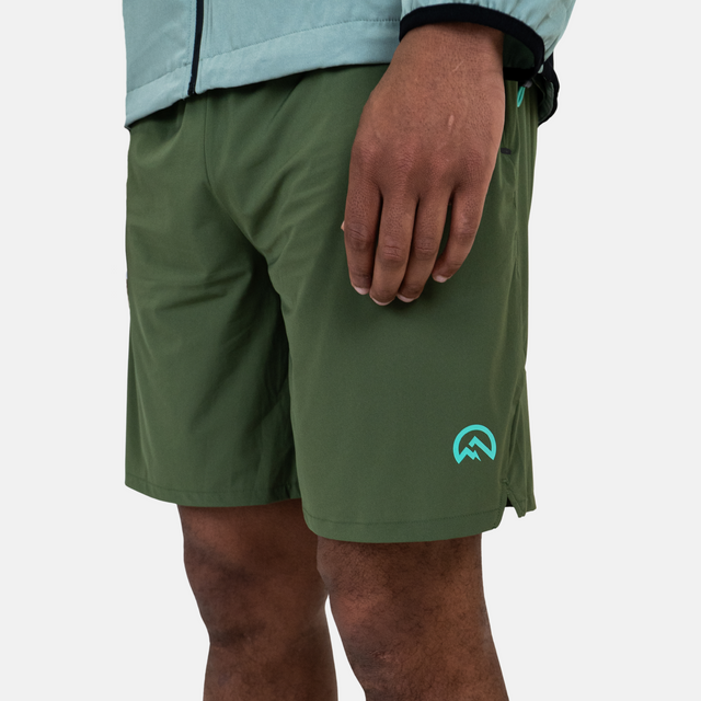 Flux Gradient SS25 Jacket / Shorts Set - Green/Alkaline