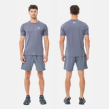 Trailberg Focus T-Shirt / Shorts Set - Storm Grey