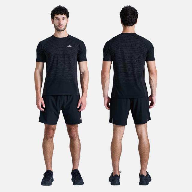 Trailberg Form Seamless T-Shirt / Shorts Set - Black