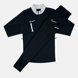 Nike Academy Drill Tracksuit - Black/Grey