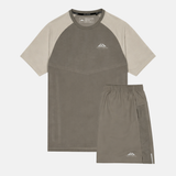 Trailberg Rapid Seamless T-Shirt / Shorts Set - Mocha