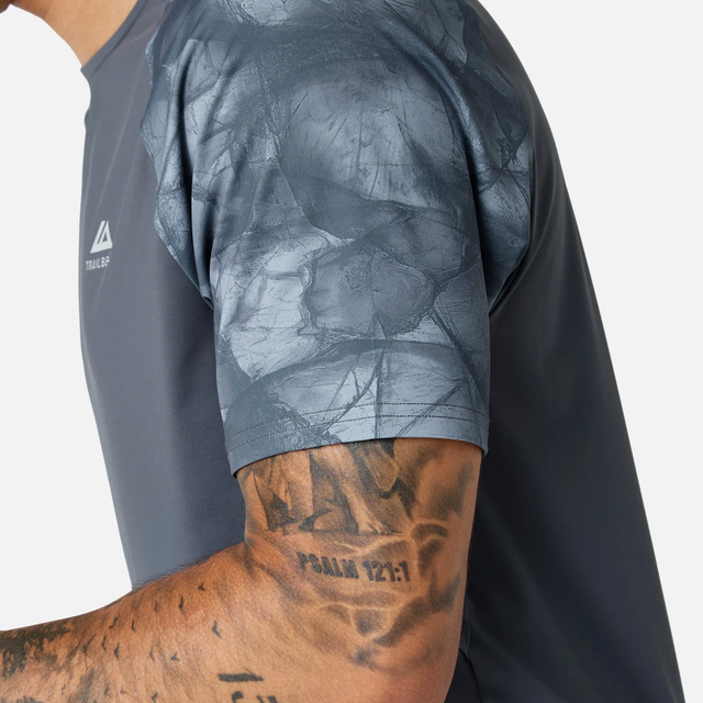 Trailberg Ice T-Shirt / Shorts Set - Graphite Grey