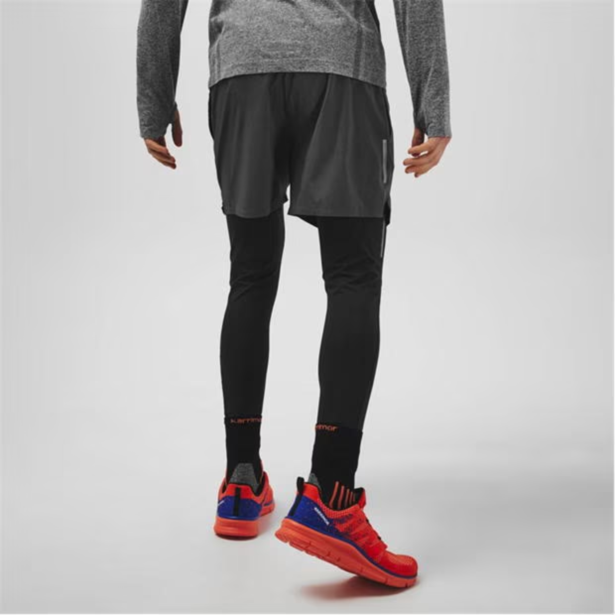 Karrimor Run T-Shirt / Shorts Set - Charcoal