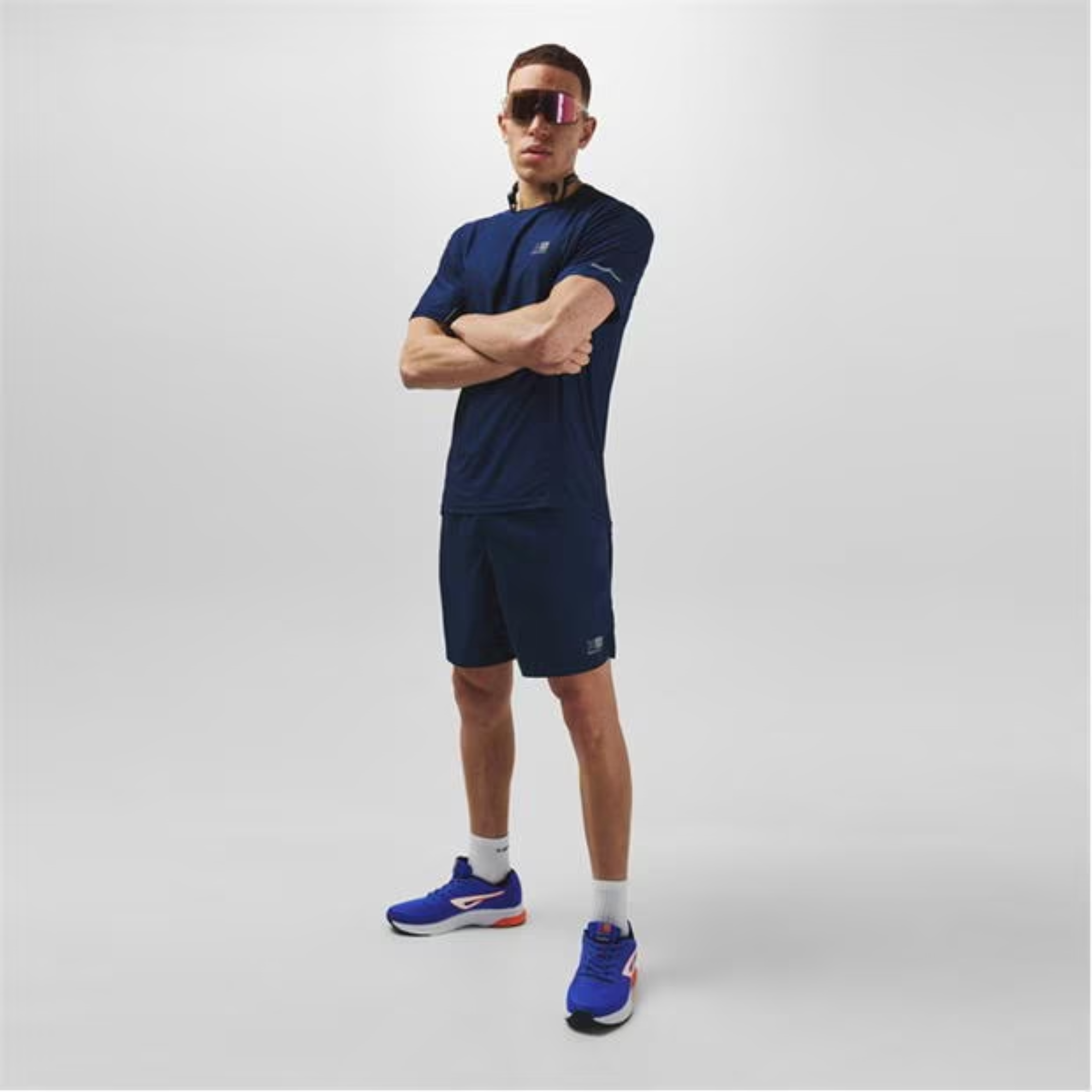 Karrimor Run T-Shirt / Shorts Set - Navy