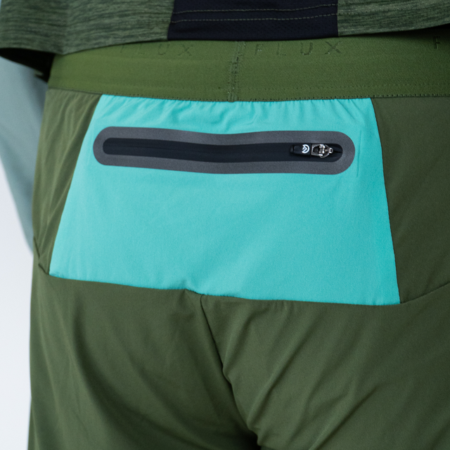 Flux Gradient SS25 Jacket / Shorts Set - Green/Alkaline