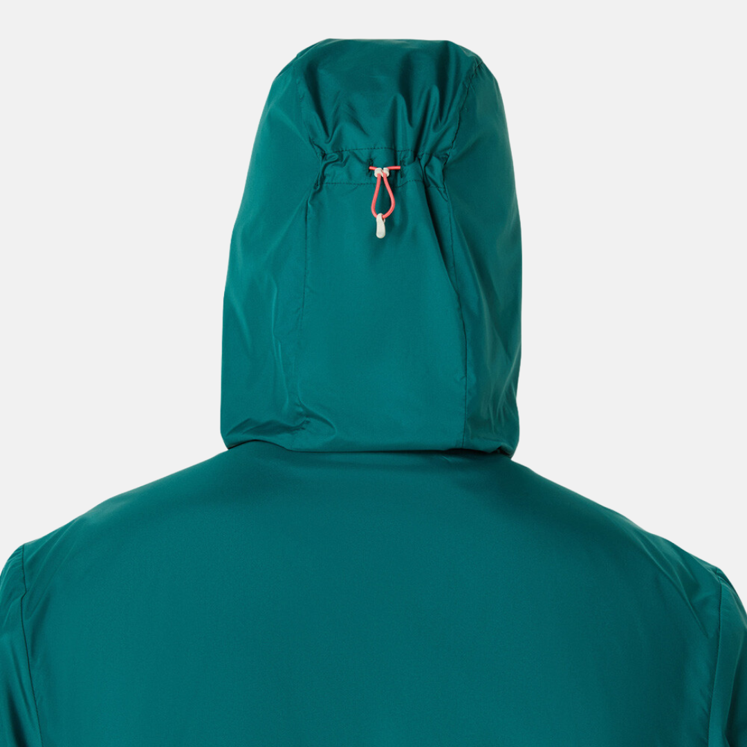 Asics Core Running Jacket - Teal/Orange