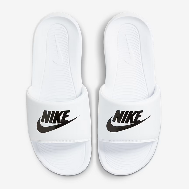 Nike Victori Logo Sliders - White