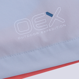 OEX Flynn T-Shirt / Shorts Set - Coral/Grey