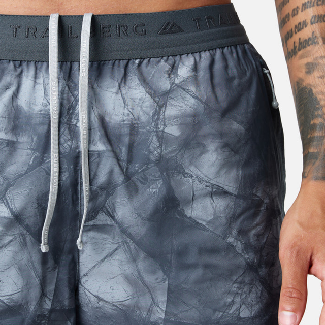 Trailberg Ice T-Shirt / Shorts Set - Graphite Grey
