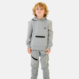 Flux Junior Velar Tech Hoodie - Grey