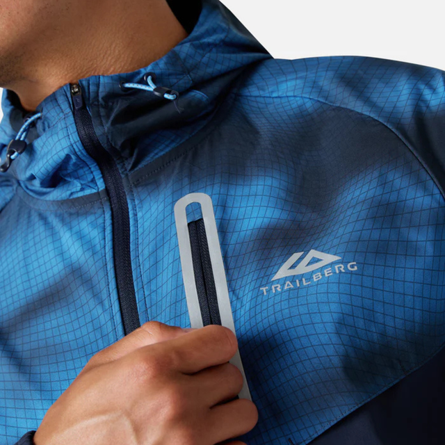 Trailberg Haze Windbreaker - Storm Blue