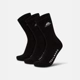 Trailberg Edgebound 3pk Socks - Black