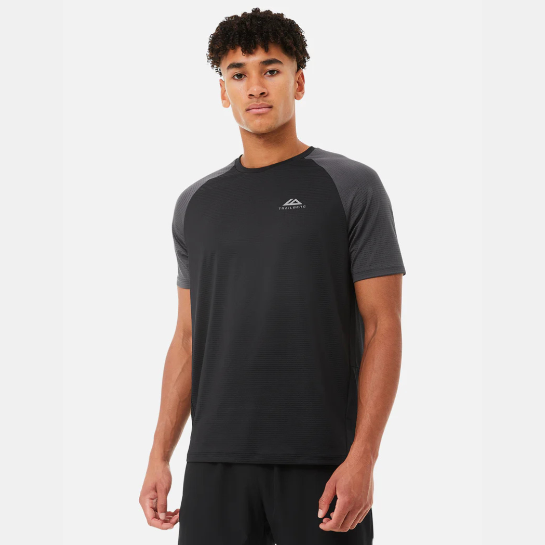 Trailberg Rapid Dash T-Shirt - Black / Asphalt