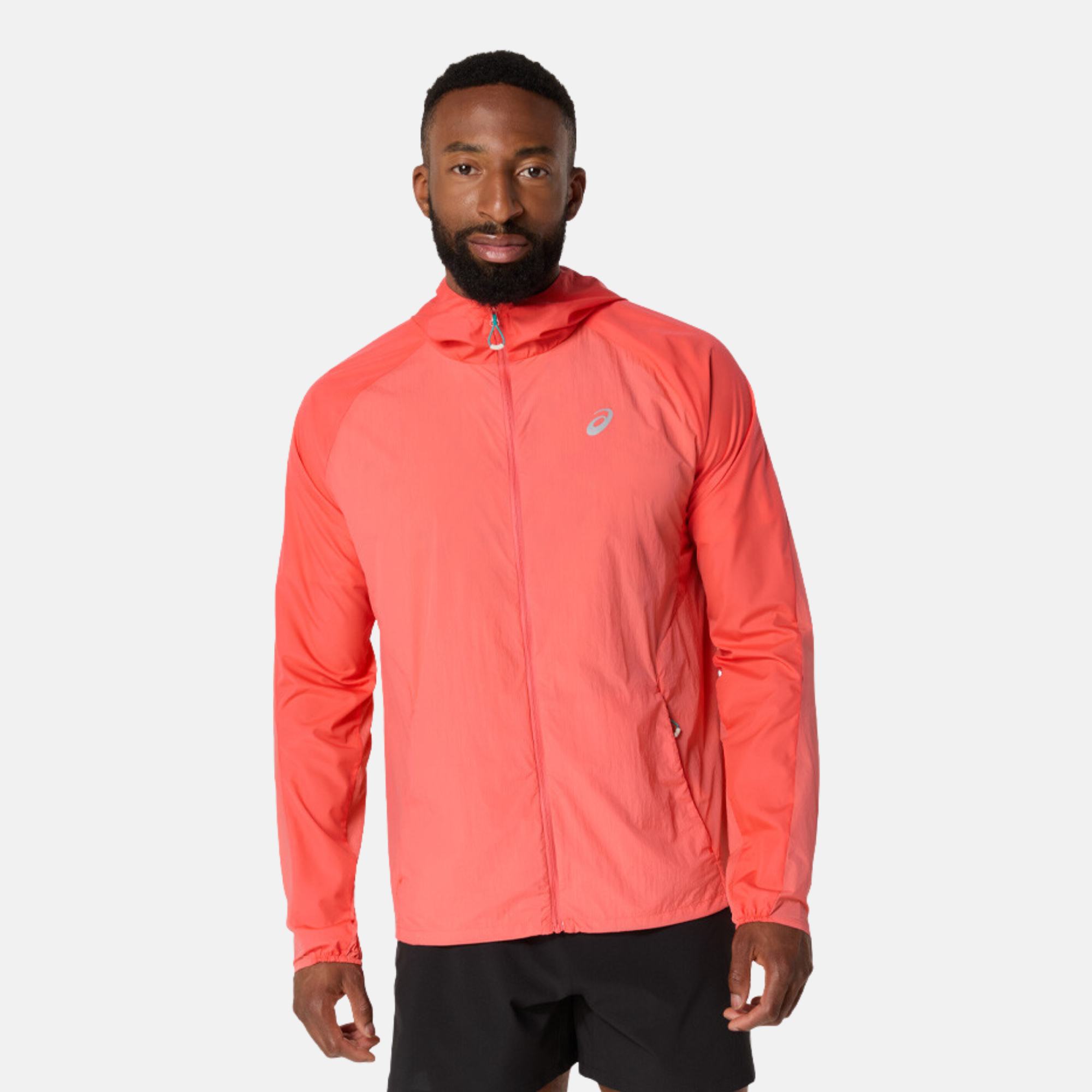 Asics Road Packable Jacket - Adobe Red