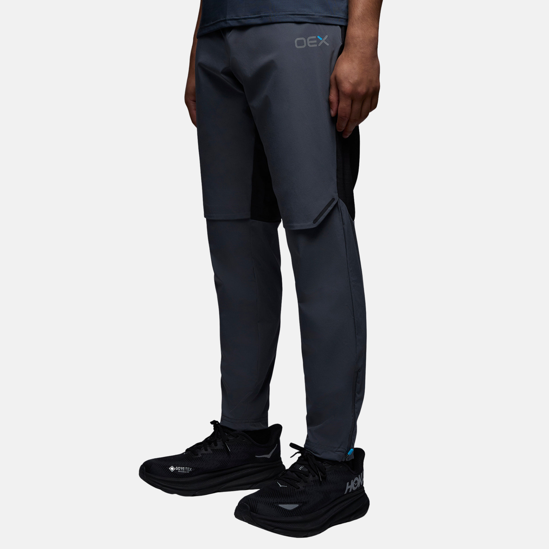 Peak Trackpants Charcoal Black
