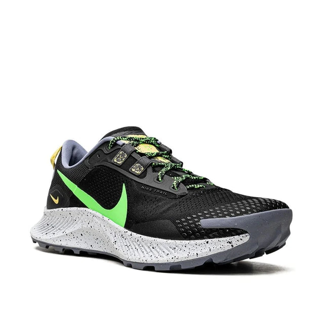 Nike Pegasus Trail 3 Running Shoes - Black / Green