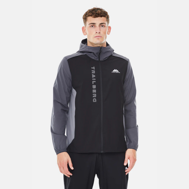 Trailberg Triathlon AW25 Tracksuit - Black/Asphalt