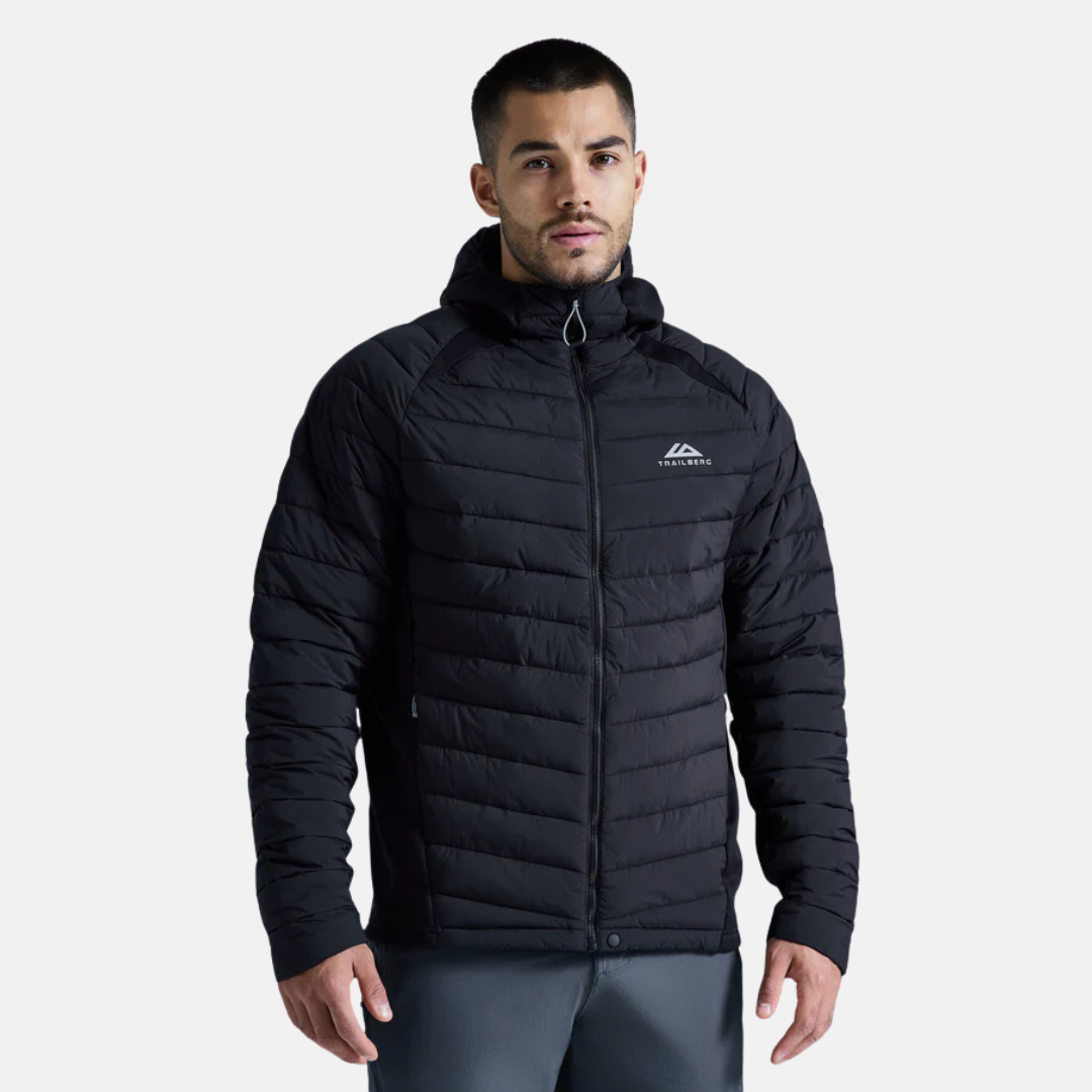 Trailberg Cyclone Puffer Coat - Black