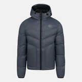Cruyff Hematite Puffer Coat - Slate Grey