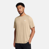 Under Armour Tech Textured T-Shirt - Pale Taupe