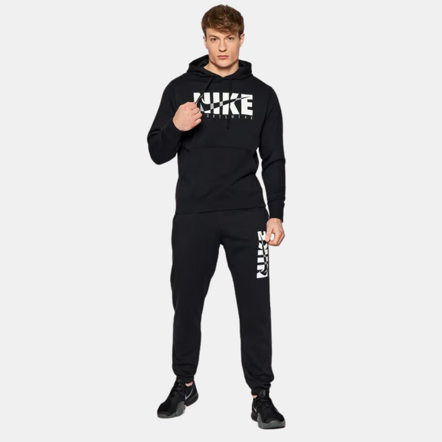 Nike Logo Sportswear Tracksuit - Black