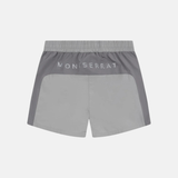 Montserrat Geo Tracktop / Shorts Set - Cool Grey/Mint