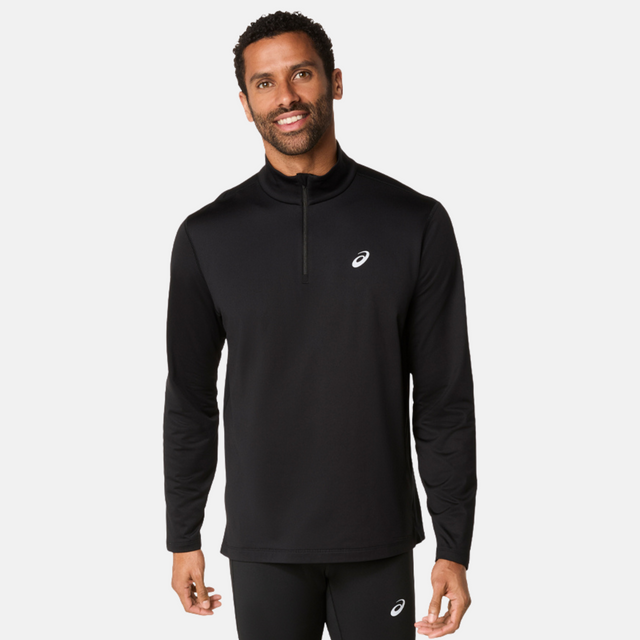 Asics Core Winterized 1/4 Zip - Black