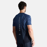 Trailberg Stride Seamless T-Shirt - Deep Ocean/Aqua Eclipse