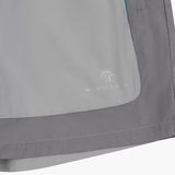 Montserrat Geo Tracktop / Shorts Set - Cool Grey/Mint