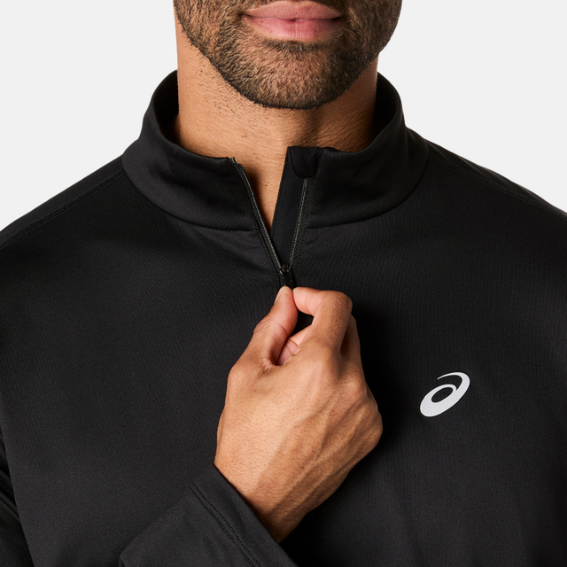 Asics Core Winterized 1/4 Zip - Black