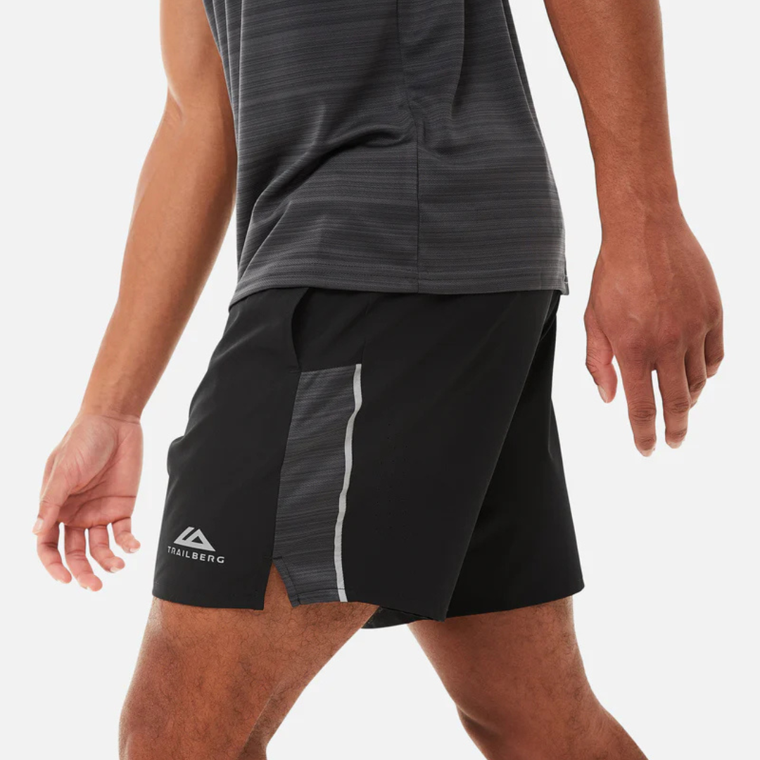 Trailberg SS25 Cloud Short - Black/Grey