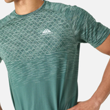 Trailberg Stride Seamless T-Shirt / Shorts Set - Green/Black