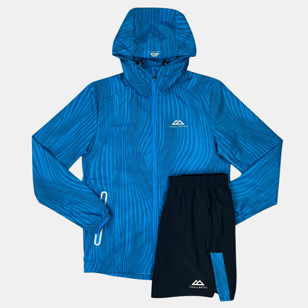 Trailberg Vertex Jacket / Shorts Set - Blue