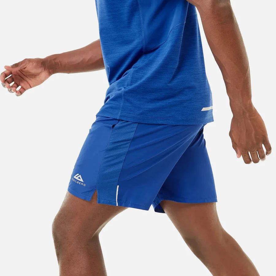 Trailberg Linear T Shirt Shorts Set Cobalt Blue S S