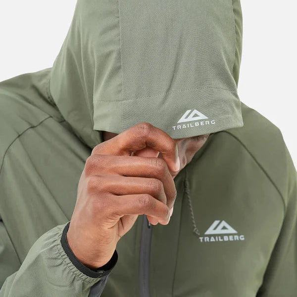 Trailberg Tricolour Hood - Khaki / Grey