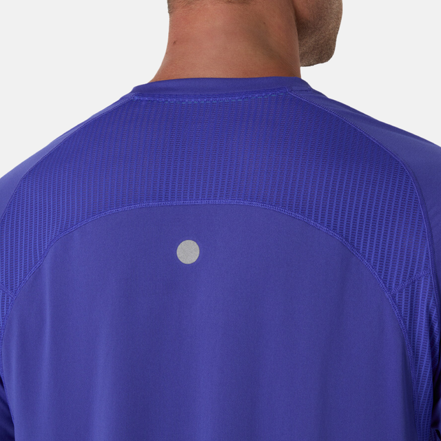 Asics Road Fade T-Shirt - Cobalt / Green