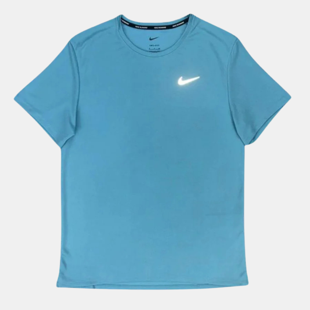 Nike UV Miler T-Shirt - Denim Turquoise