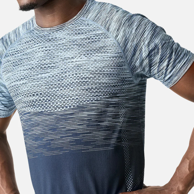 Trailberg Apex Seamless T-Shirt / Shorts Set - Storm Blue