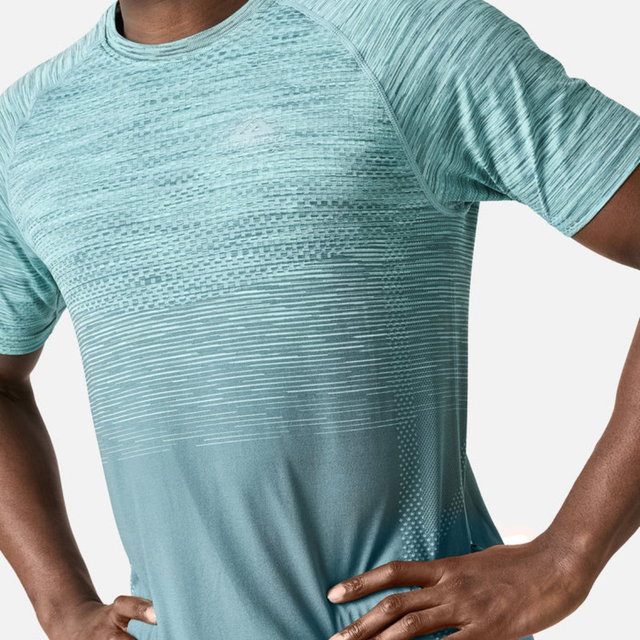 Trailberg Apex Seamless T-Shirt / Shorts Set - Frosted Denium