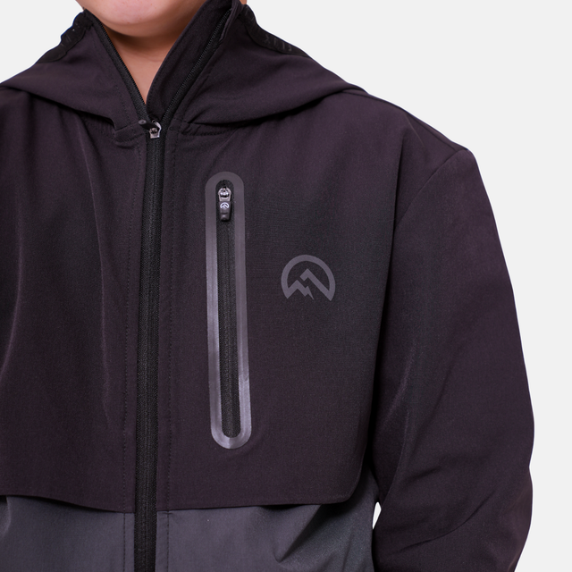 Flux Junior Versatility Tracksuit - Black/Slate