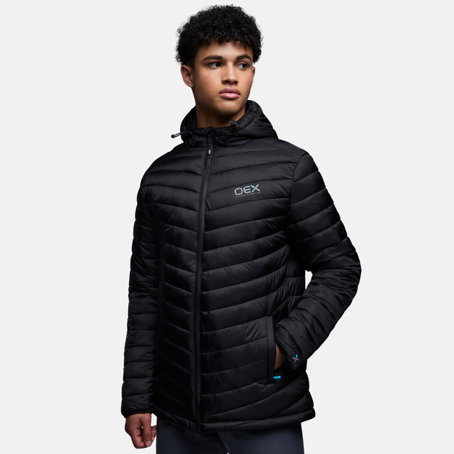 OEX Murdos Puffer Jacket - Black