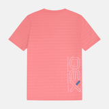 OEX Flash T-Shirt / Dyno Shorts Set - Coral/Light Grey
