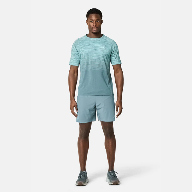 Trailberg Apex Seamless T-Shirt / Shorts Set - Frosted Denium