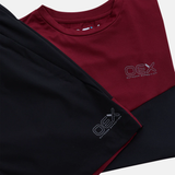 OEX Junior Flynn T-shirt / Shorts Set - Red/Black