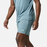 Trailberg Apex Seamless T-Shirt / Shorts Set - Frosted Denium