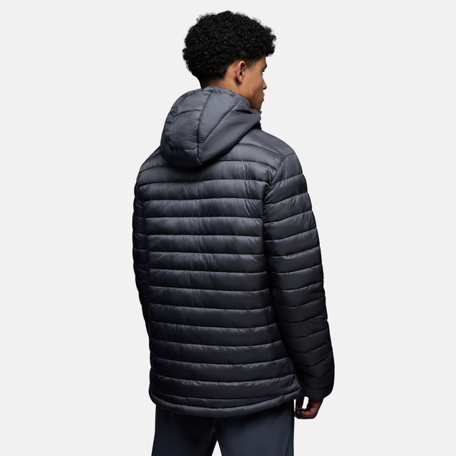 OEX Murdos Puffer Jacket - Charcoal/Grey