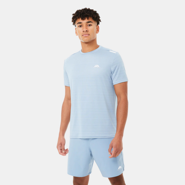 Trailberg Cloud T-Shirt / Shorts Set - Denim Blue