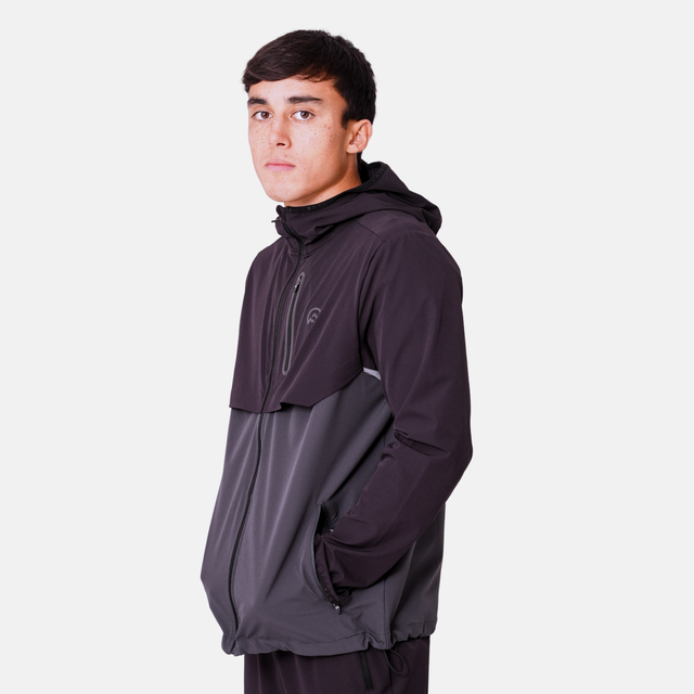 Flux Versatility Tracksuit - Black/Slate