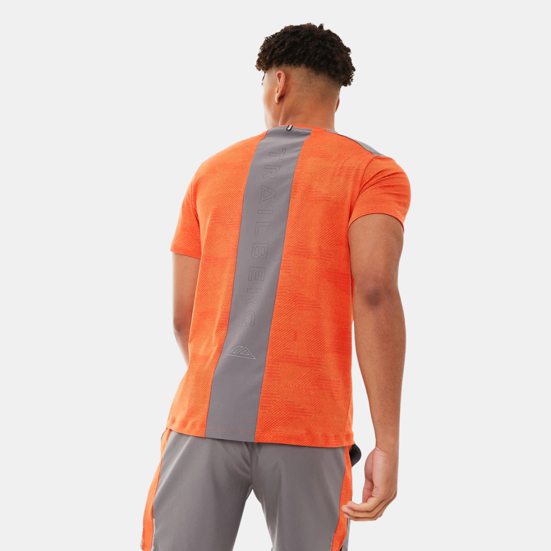 Trailberg Dimension T-Shirt - Orange/Grey